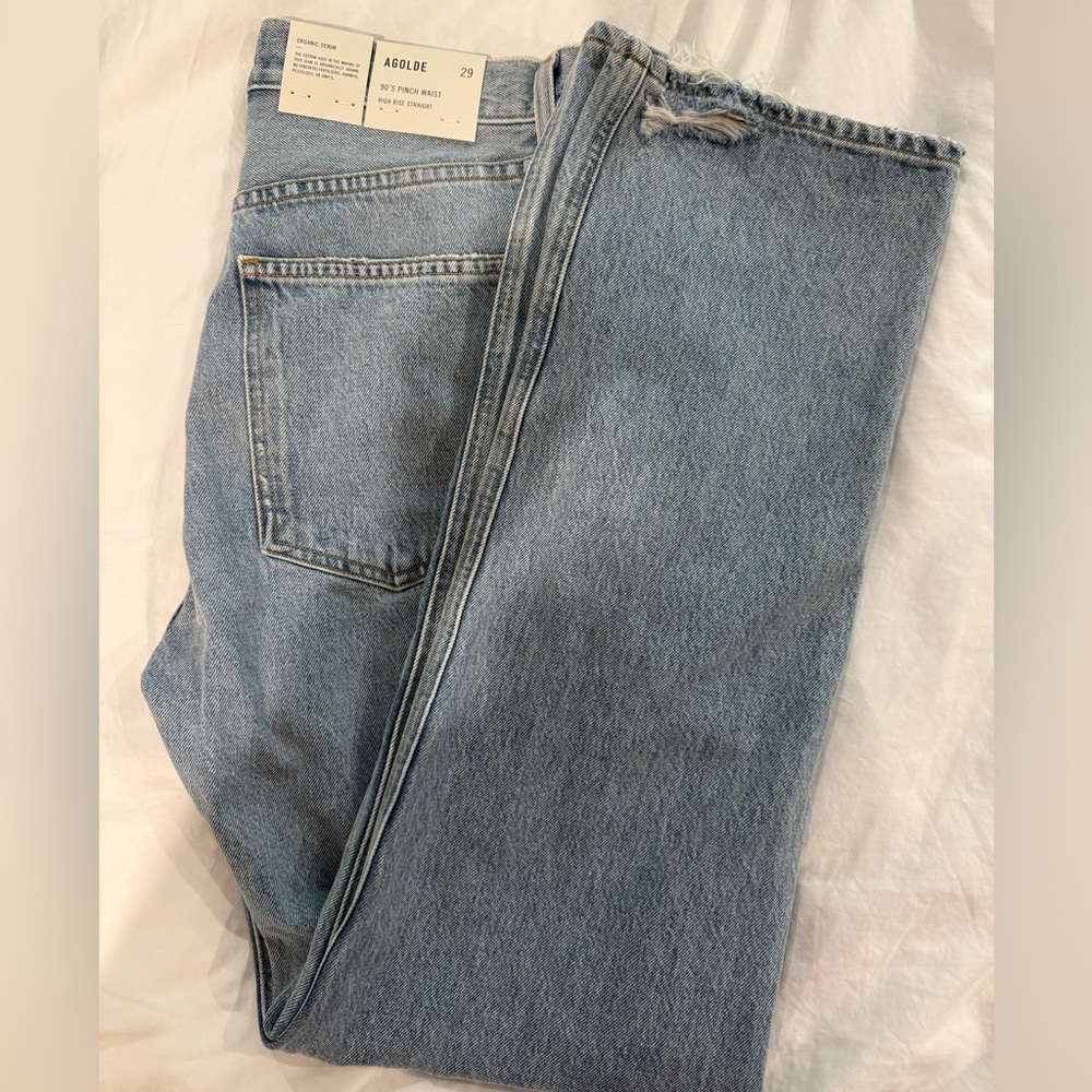 AGOLDE 90s pinch waist jean, 29. NWT